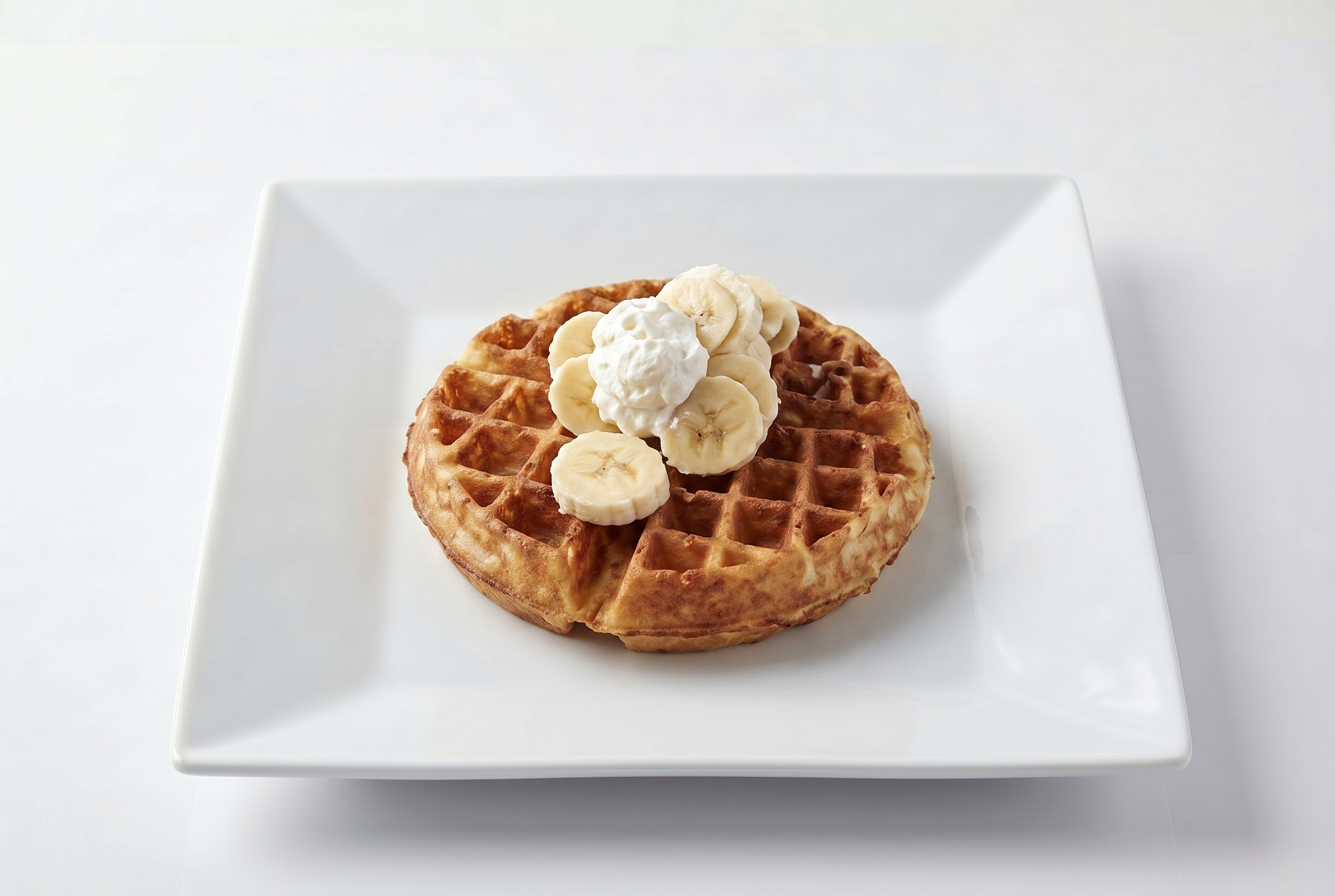 Banana Walnut Waffle.