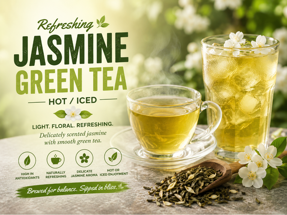 Jasmine Green Tea🍃.