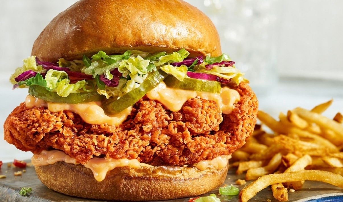 Crispy Chicken Burger.