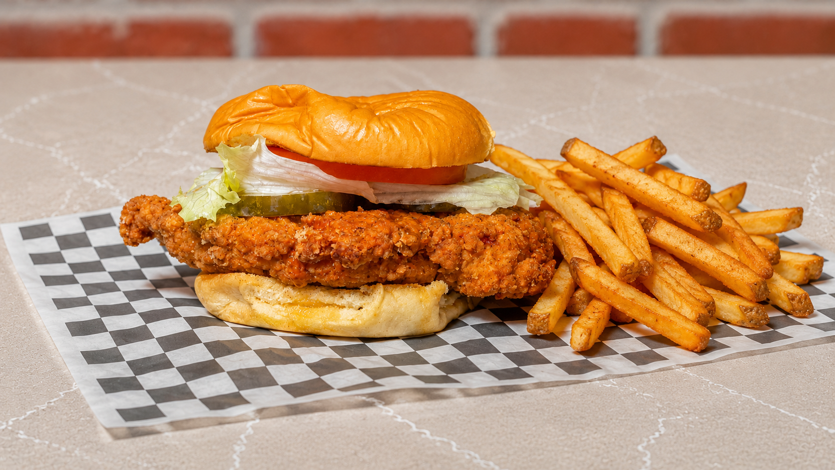 Crispy Chicken Combo.