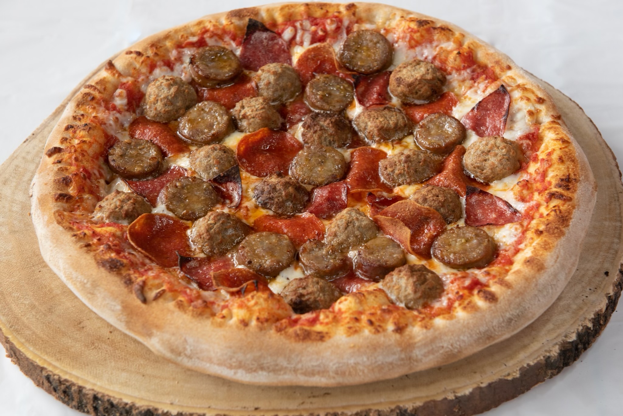 Italian Meat Specialty Pizza.