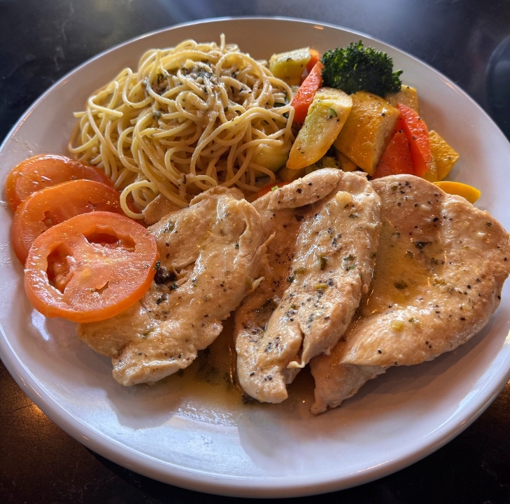 Chicken & Veggies.