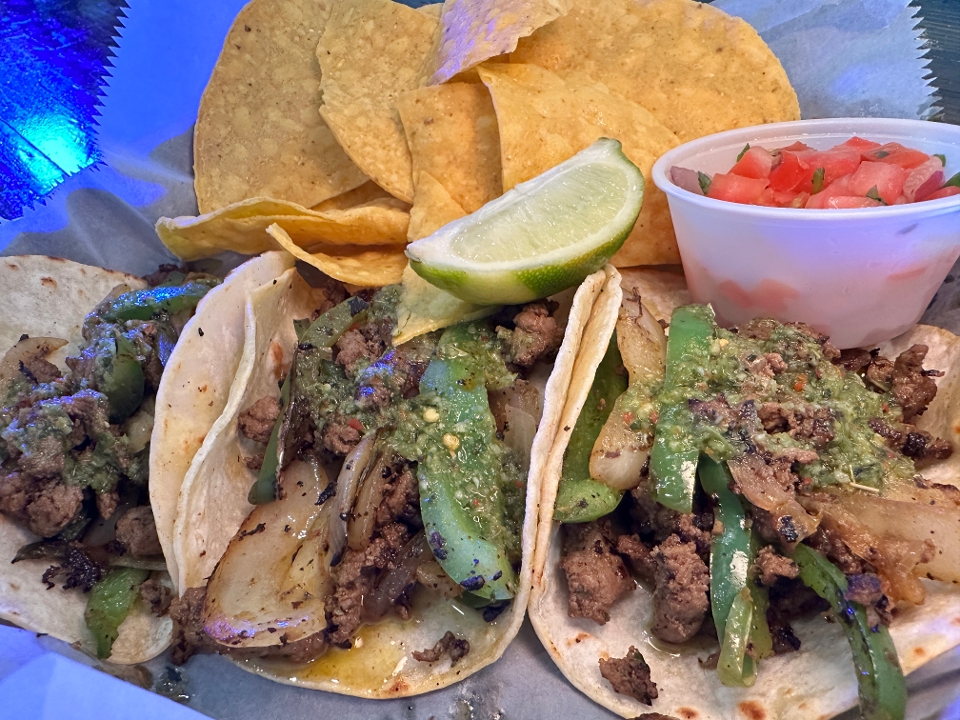 Carne Asada Tacos.