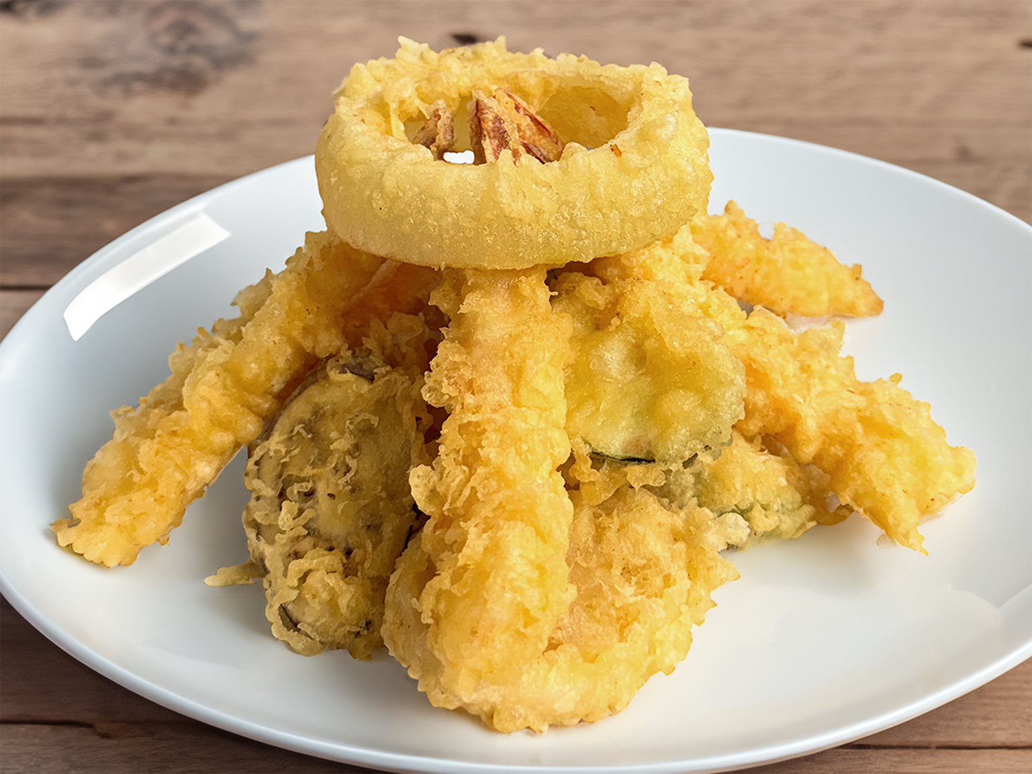 Tempura Mori Entree.
