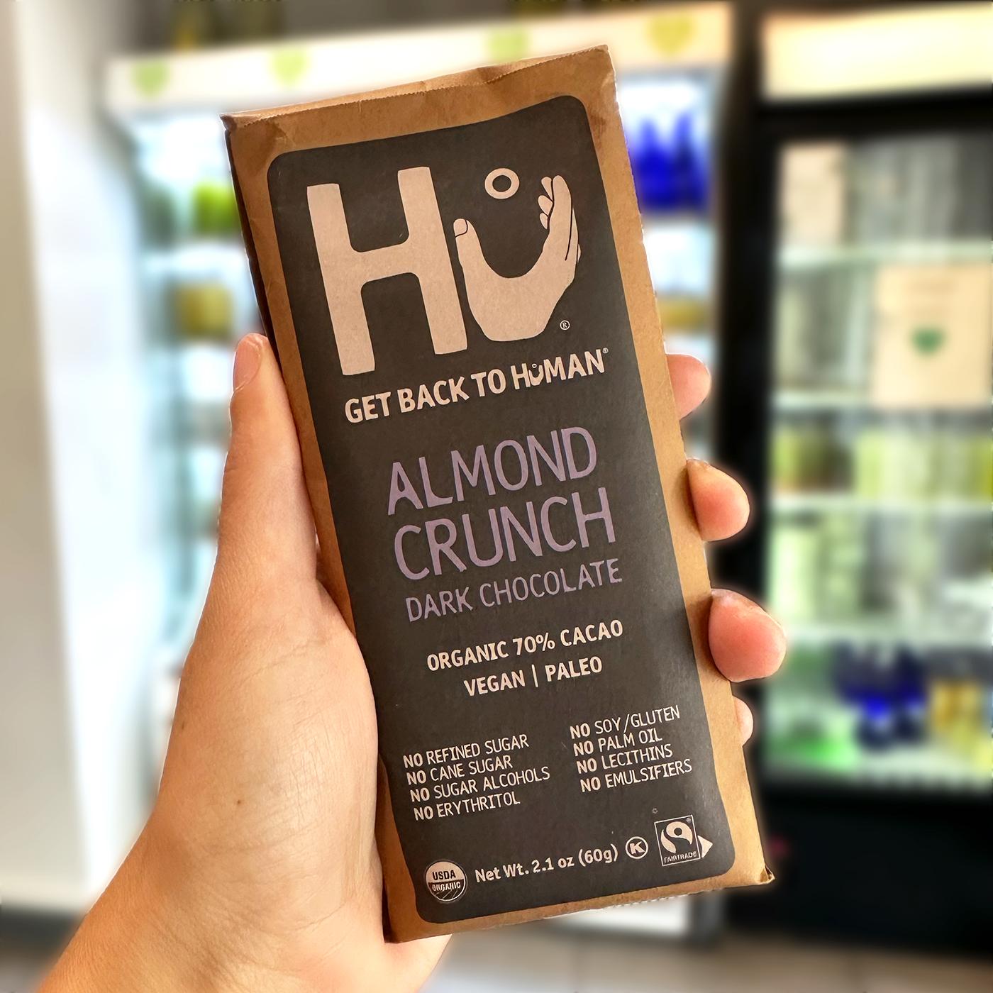 Hu Almond Crunch Bar.