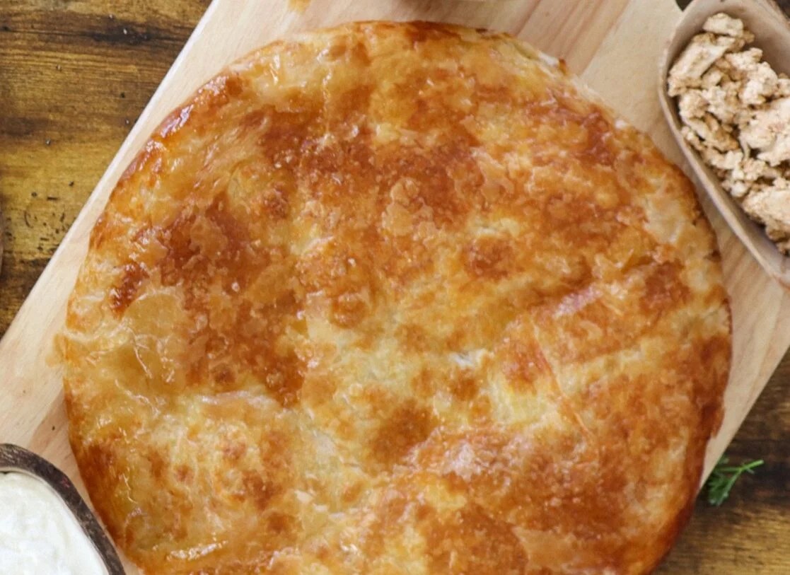 Vegan Meshaltat Full Pie.
