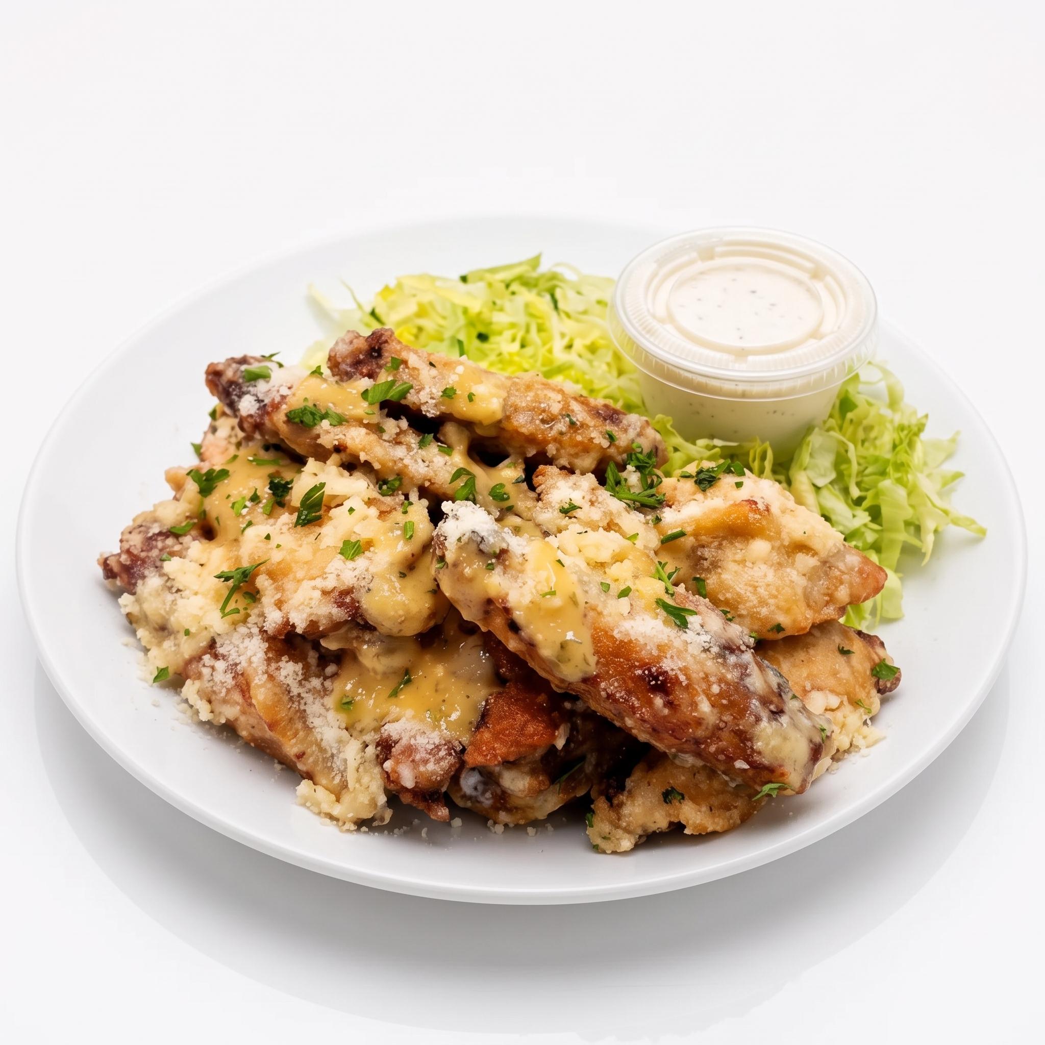 10 Stinging Honey Garlic Wings.