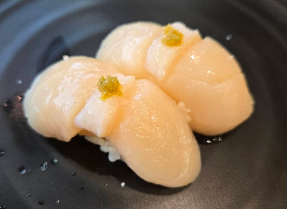 Jumbo Scallop Sushi.