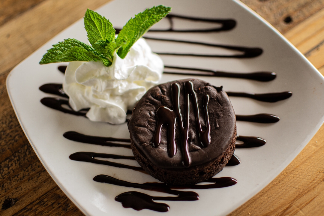 Flourless Chocolate Cake.