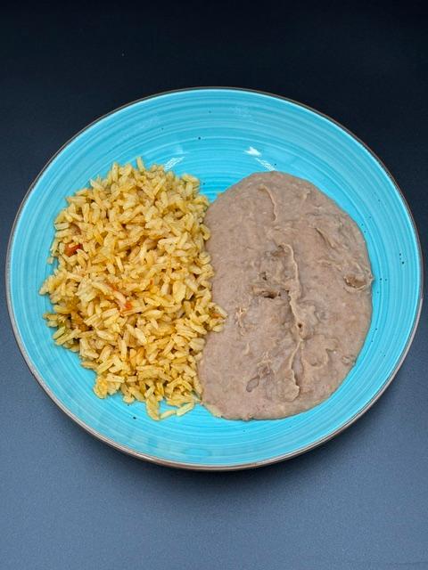 !Side of Beans and Rice.