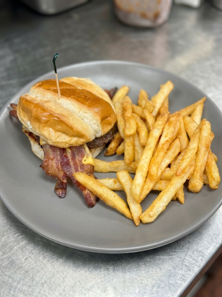 Bacon Cheese Burger.