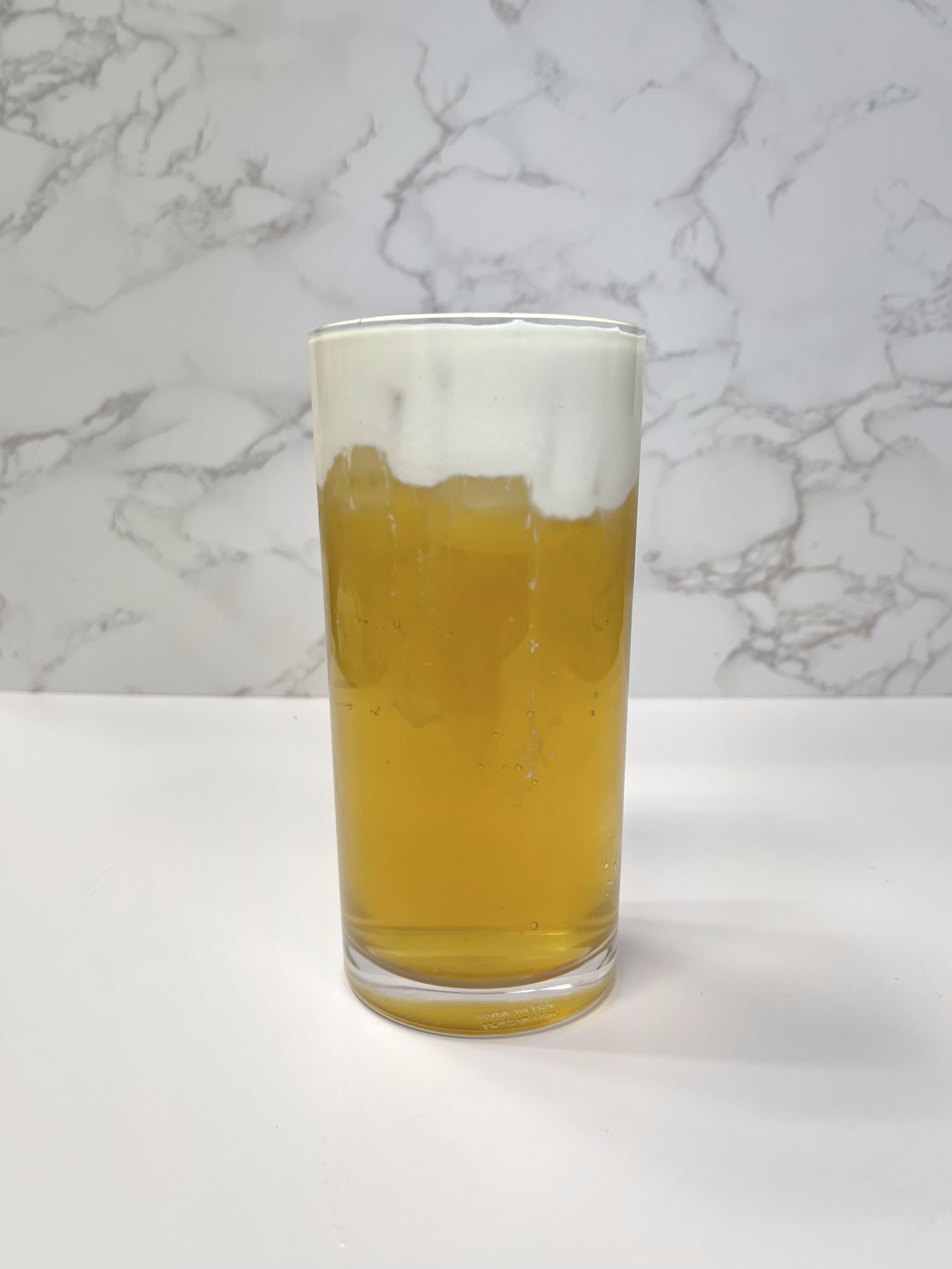 Jasmine Green Tea w/Sweet Cream.