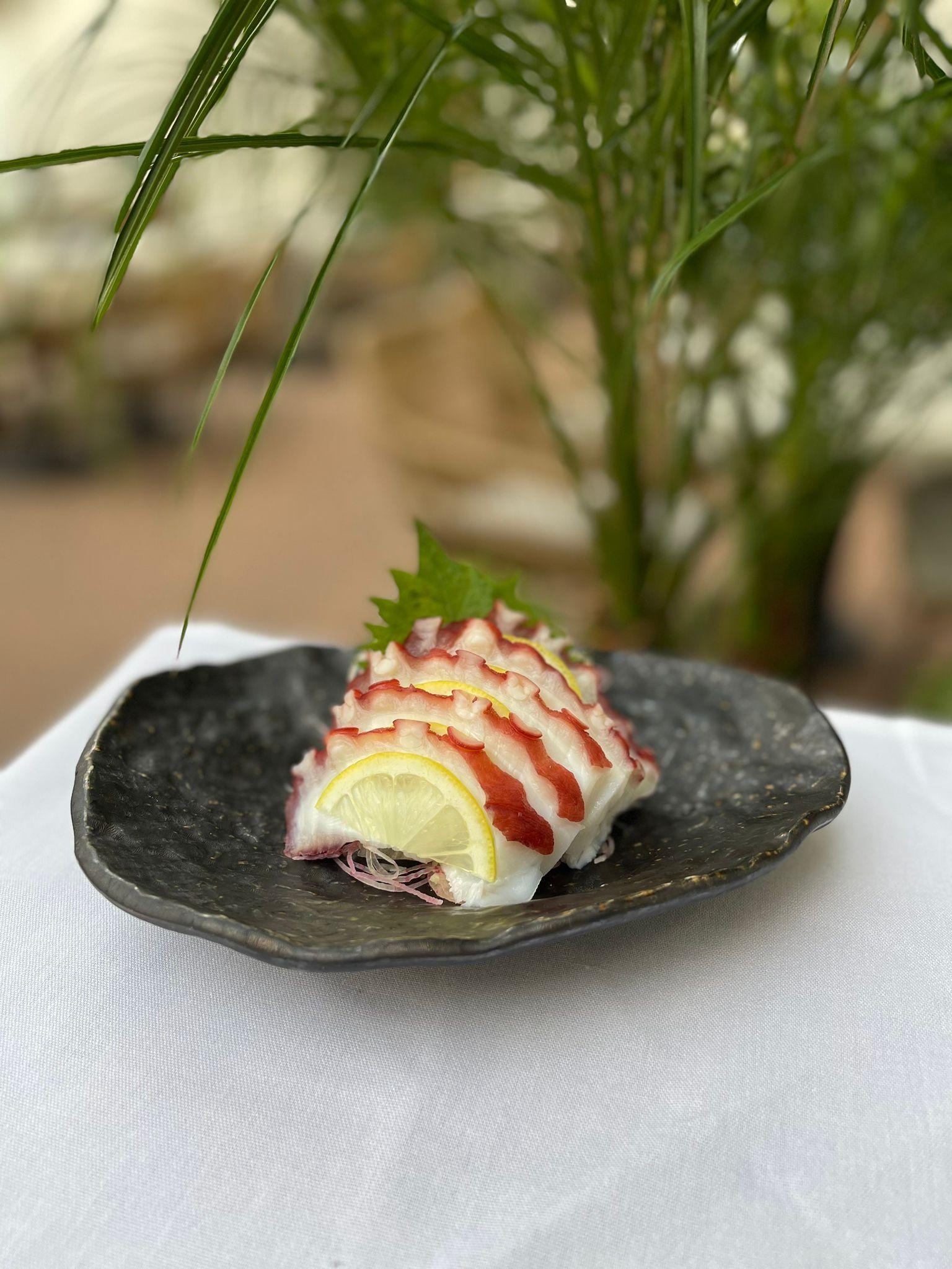Octopus Sashimi.