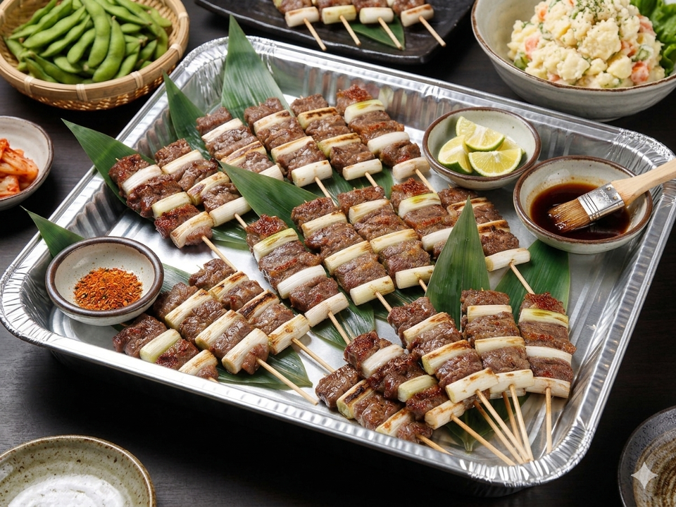 Beef Skewers (Half Size Tray).