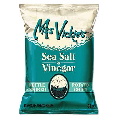 Miss Vickie S® Sea Salt and Vinegar Flavored Potato Chips.