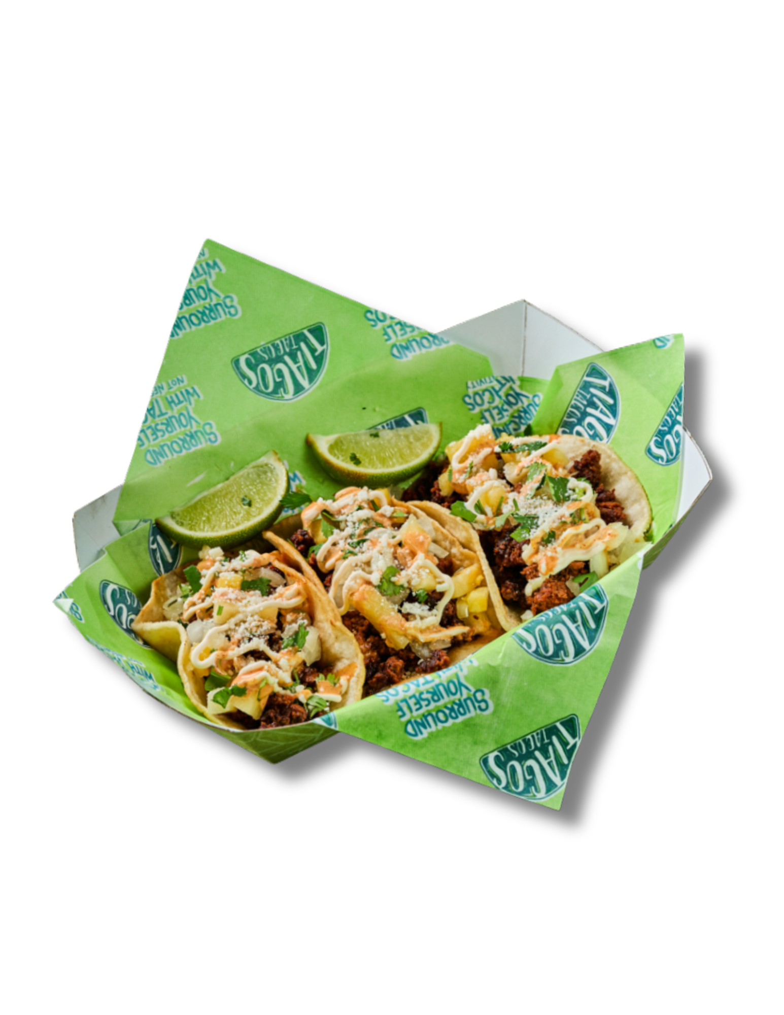 Al Pastor Taco Trio.