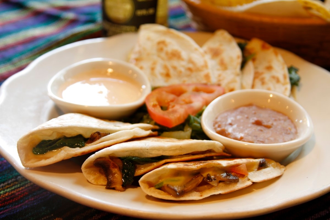 Quesadillas.