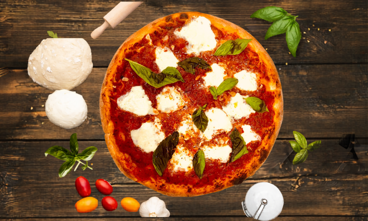 Large Pizza Napoletana.