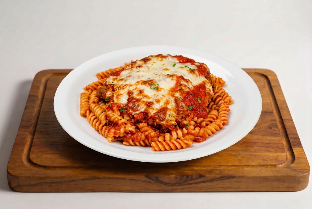 Fusilli Bolognese (Lunch).