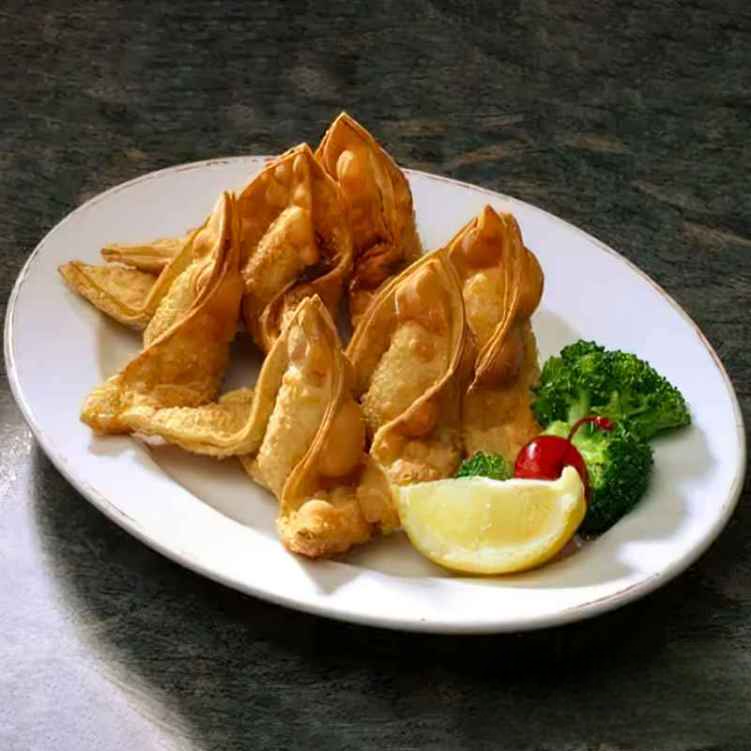 AP7. 炸蟹角/Crispy Crab Rangoon.