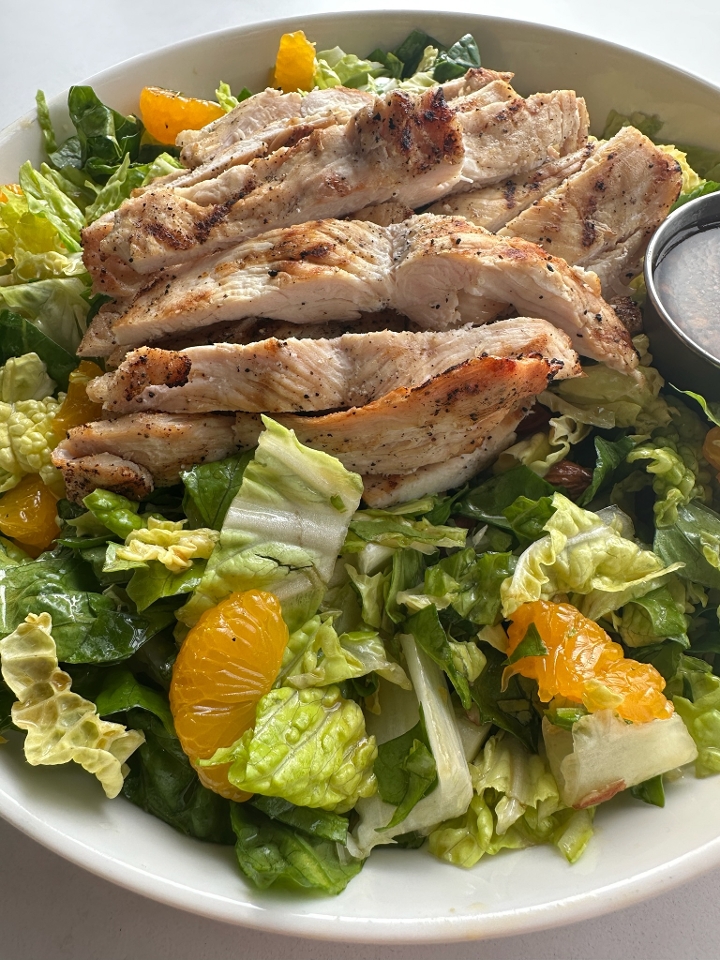 Cuban Grilled Chicken Mandarin Salad.