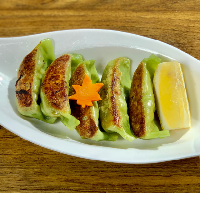 5x Green Gyoza (5 pcs) Vegan.