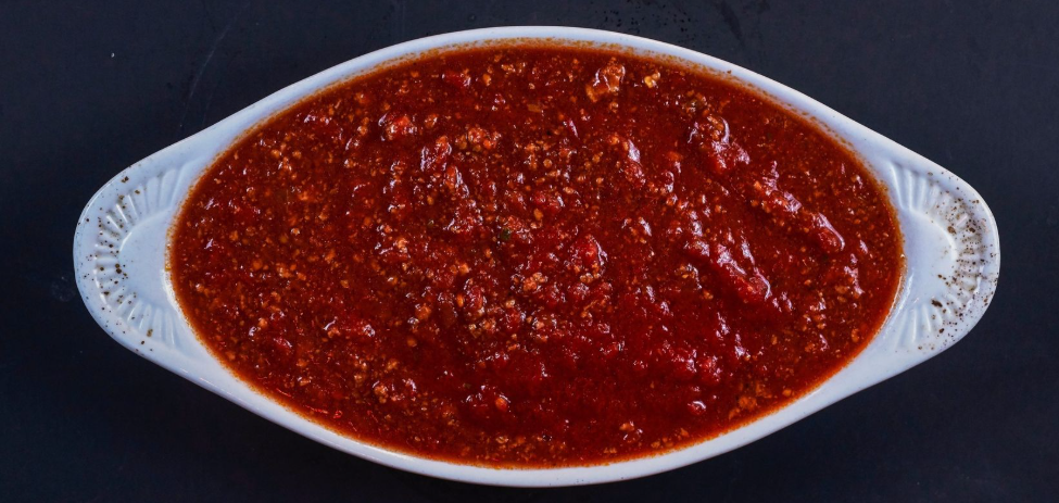 Side Meat Sauce.