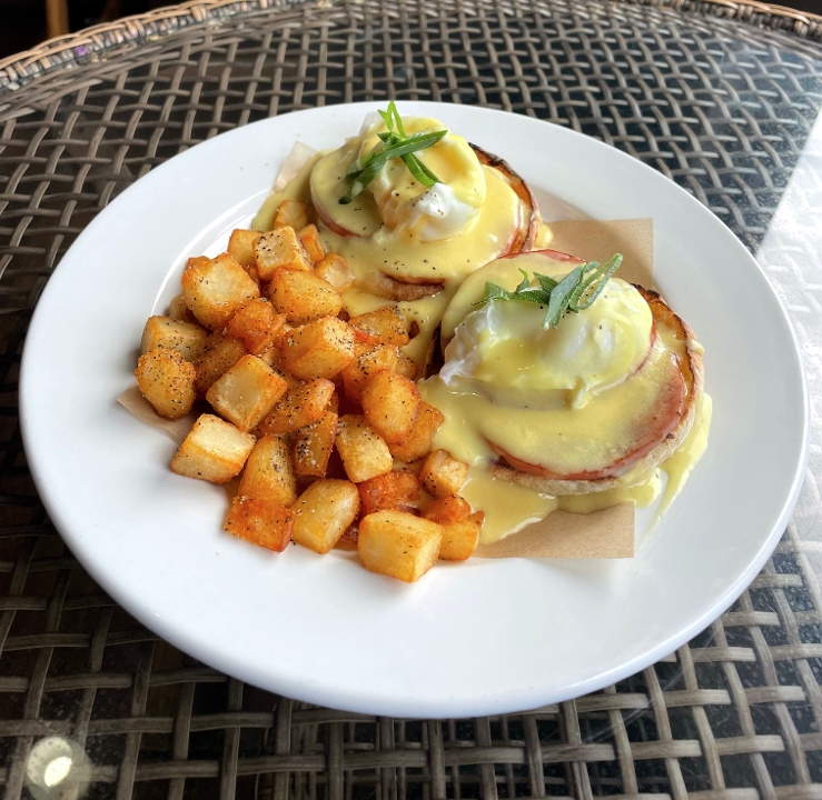 Classic Eggs Benedict.