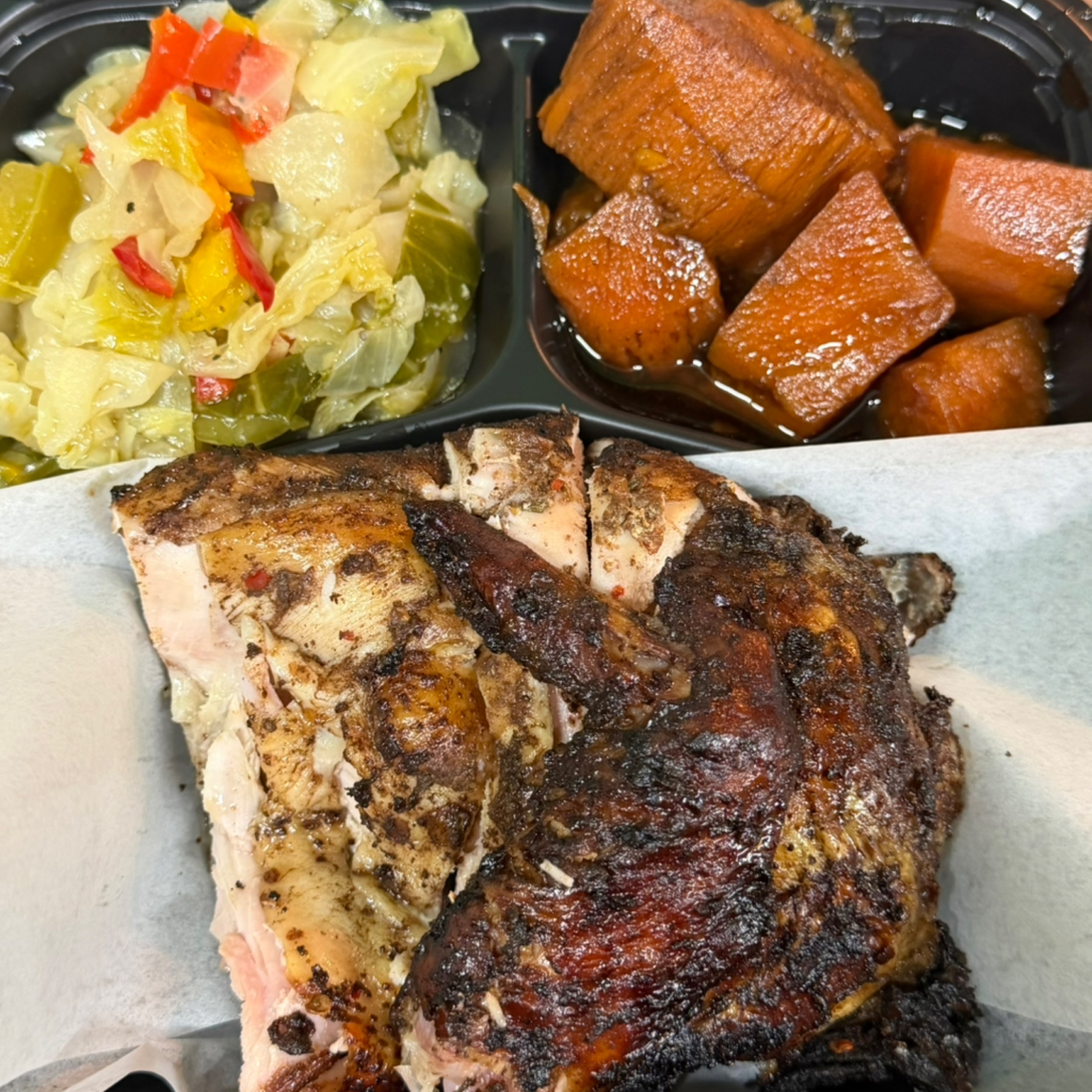 Jerk White Lunch.