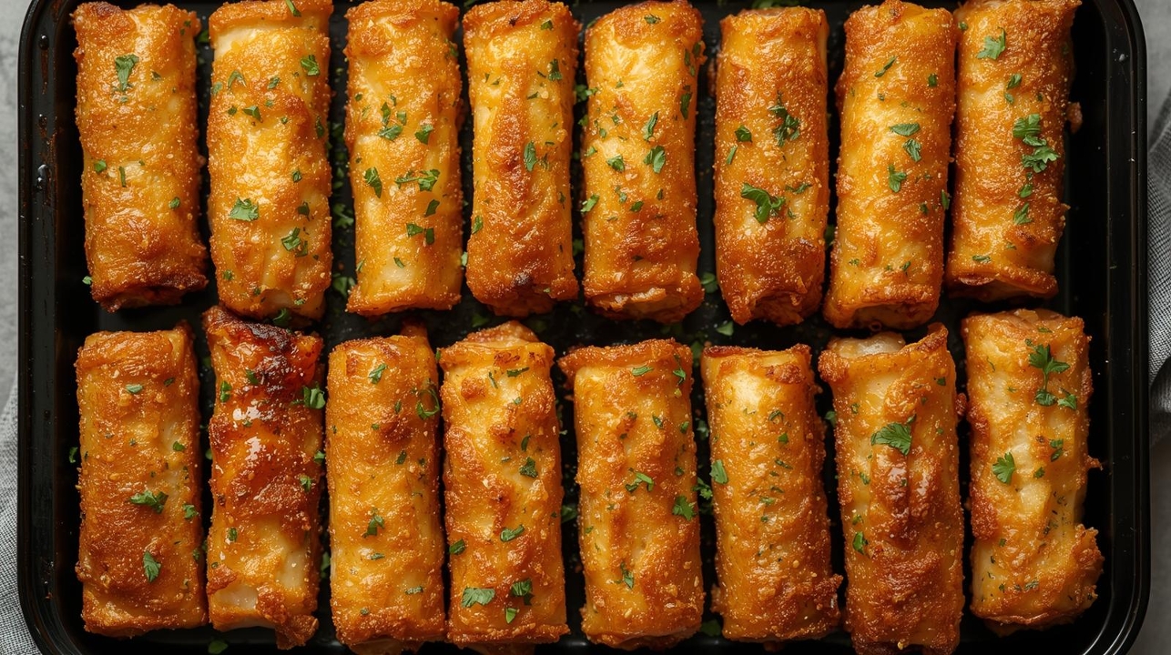 Philly Cheesesteak Egg Roll (16 pieces per tray).