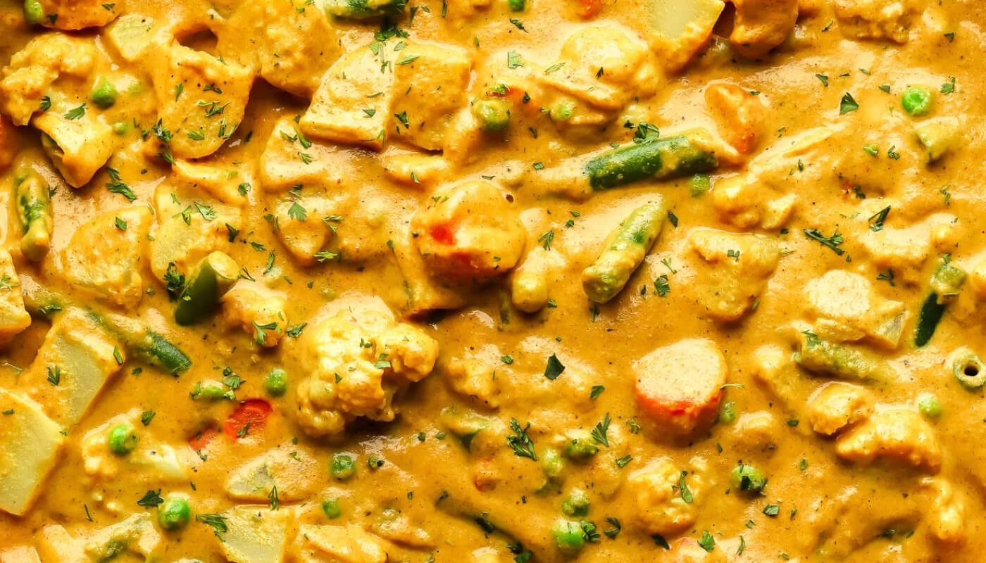 Vegetable Korma.