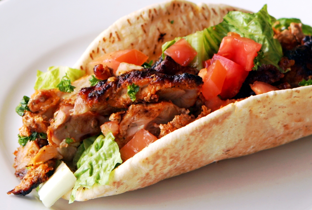 19. Chicken Kabob Wrap.