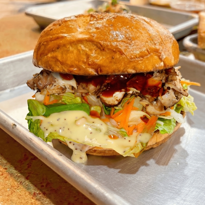 Jerk Chicken Sandwich.
