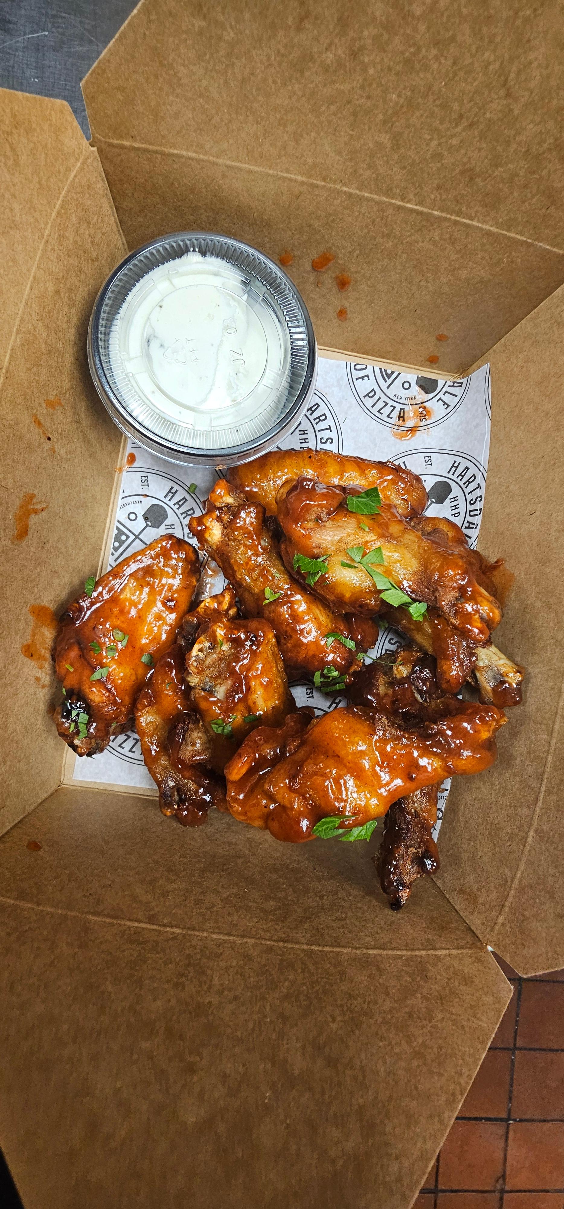 Barbecue Wings.