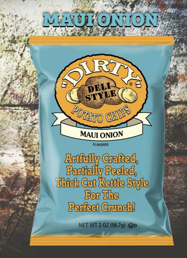 Chips [Maui & Onion] Dirty Kettle Brand.
