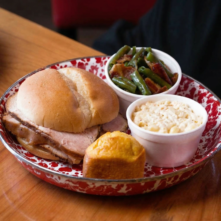 Hickory Smoked Turkey Sandwich.