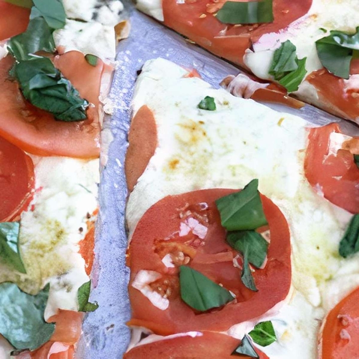 Tomato & Garlic Pie.