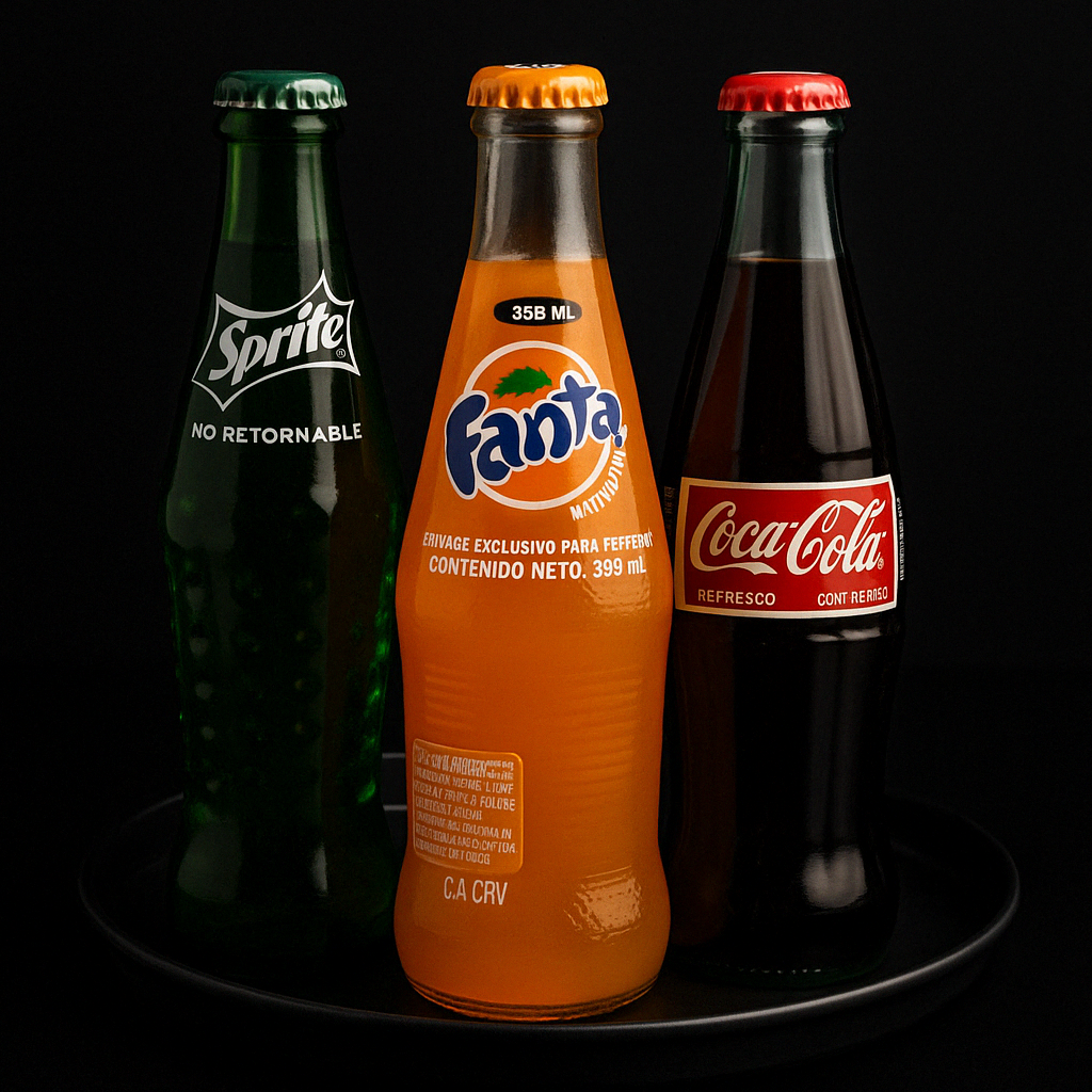 Glass Bottle Soda.