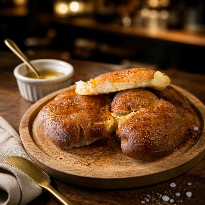 Roasted Redskin Potatoes.