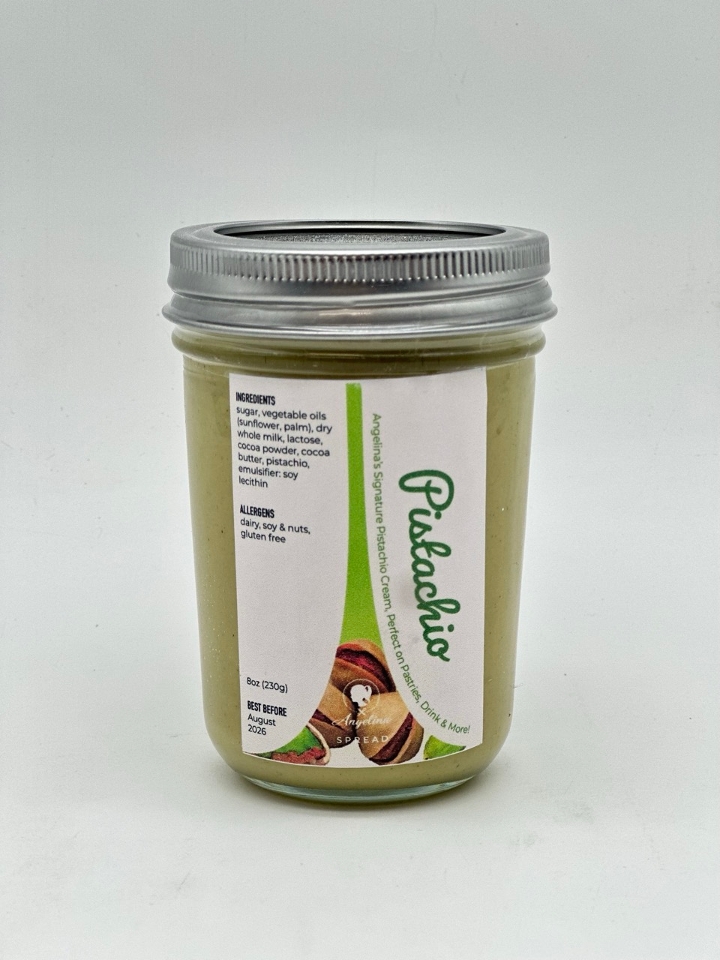 Pistachio Cream Spread.