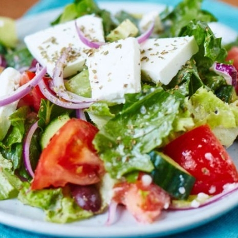 Caesar Salad with Paneer (Half Tray).