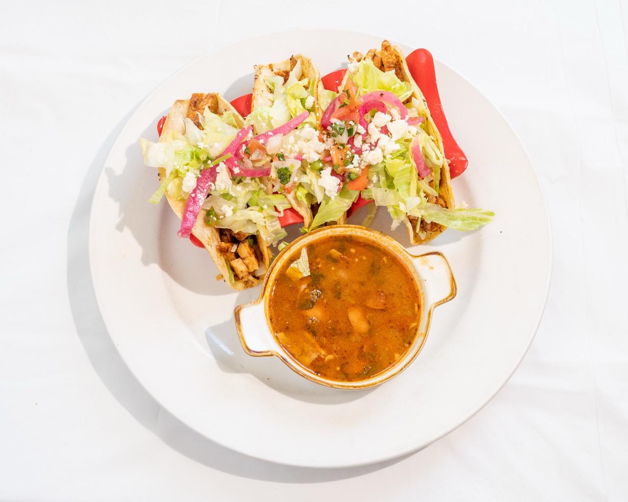 Grilled Chicken Tacos.