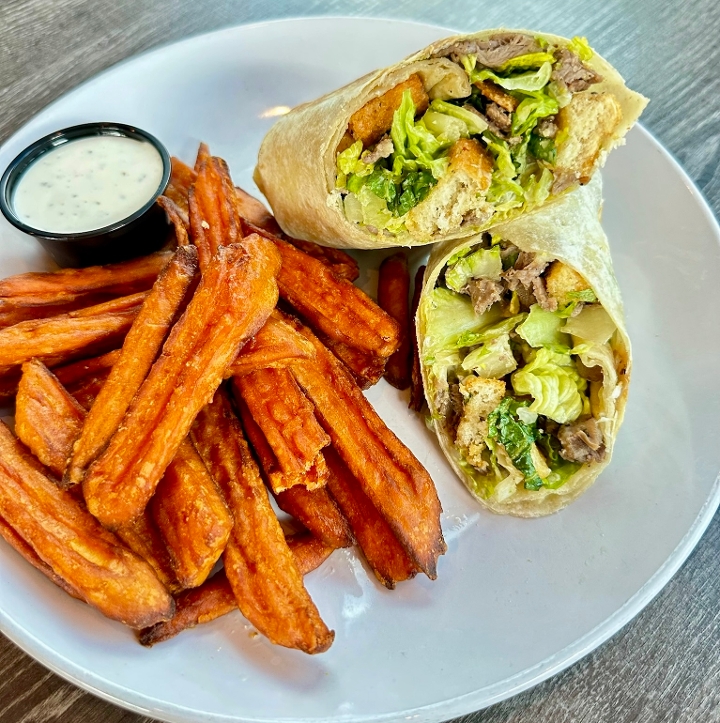 Caesar Salad Wrap.