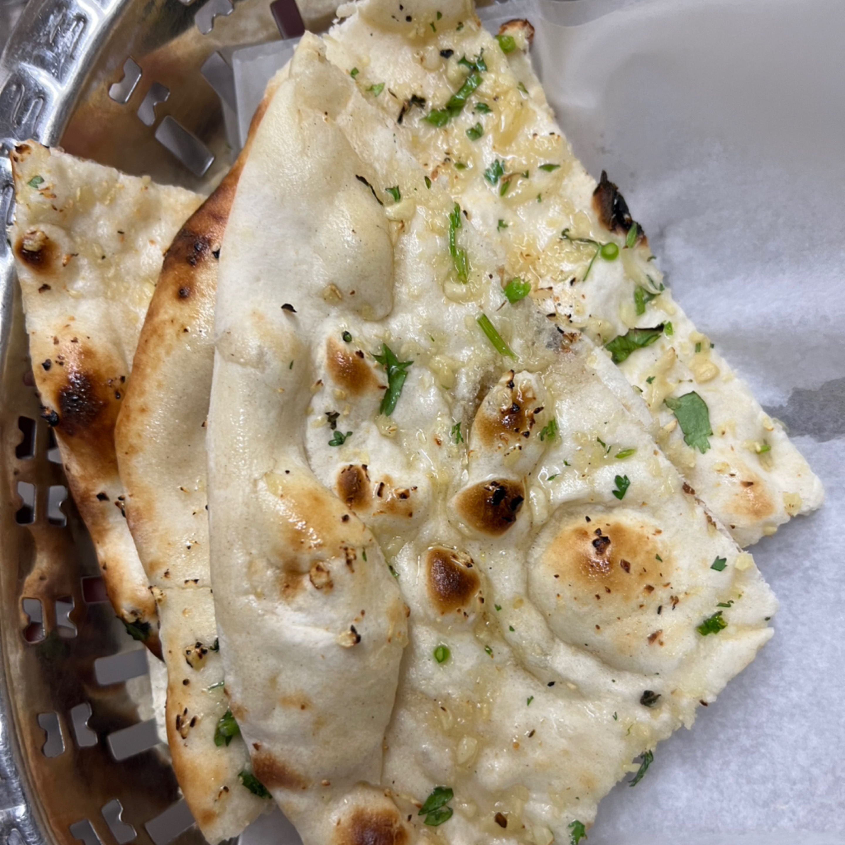 Garlic Naan.