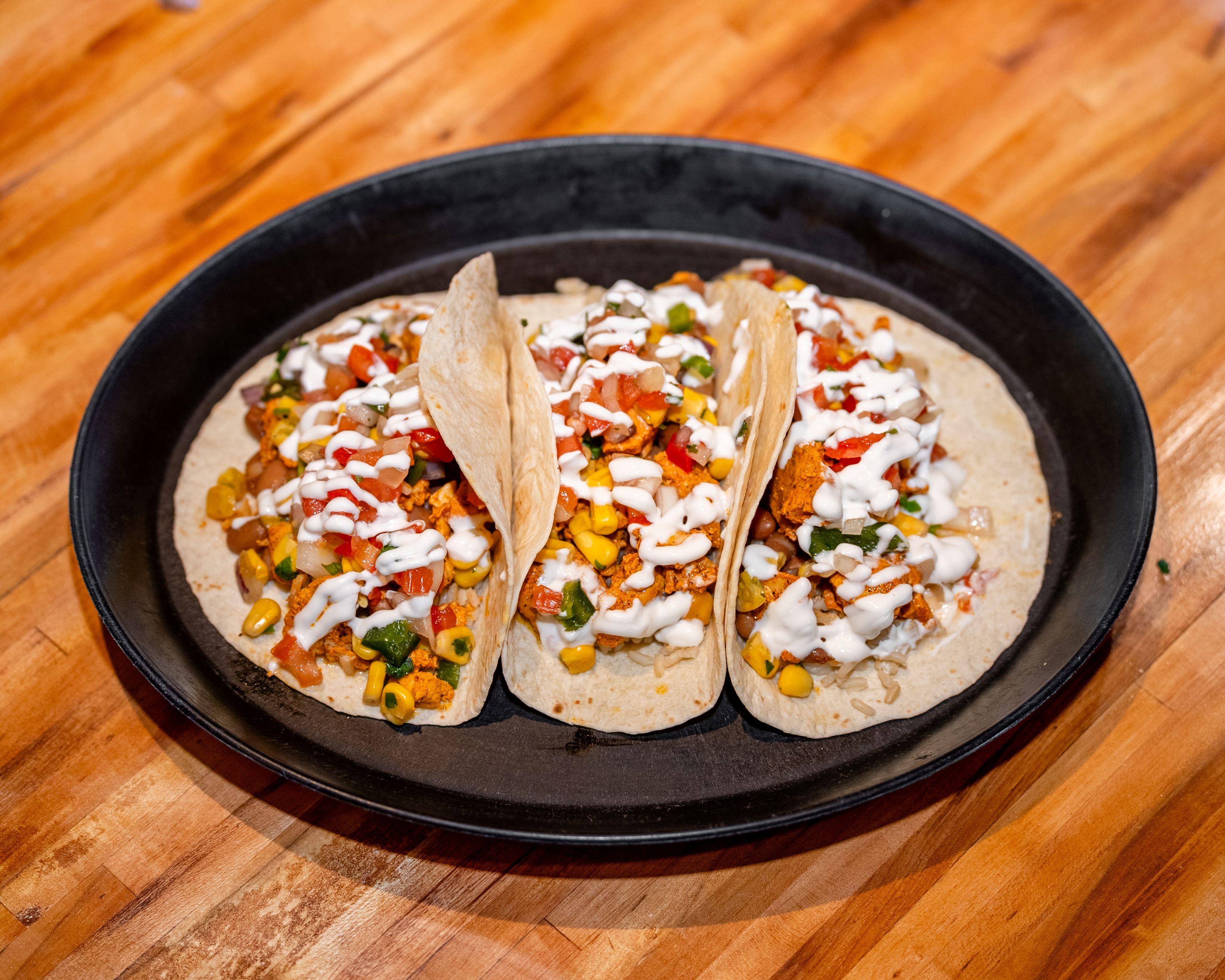 Chicken Tacos.