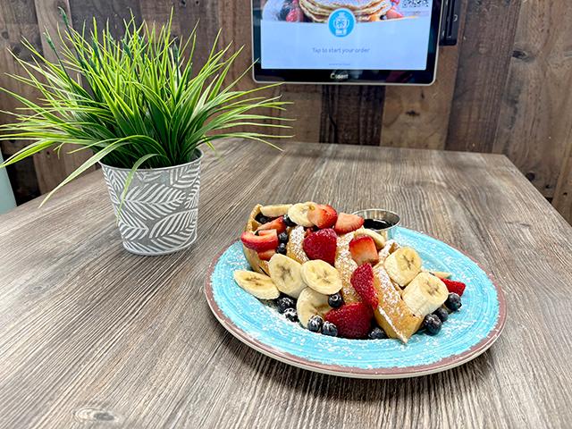 Berry Berry Waffle.