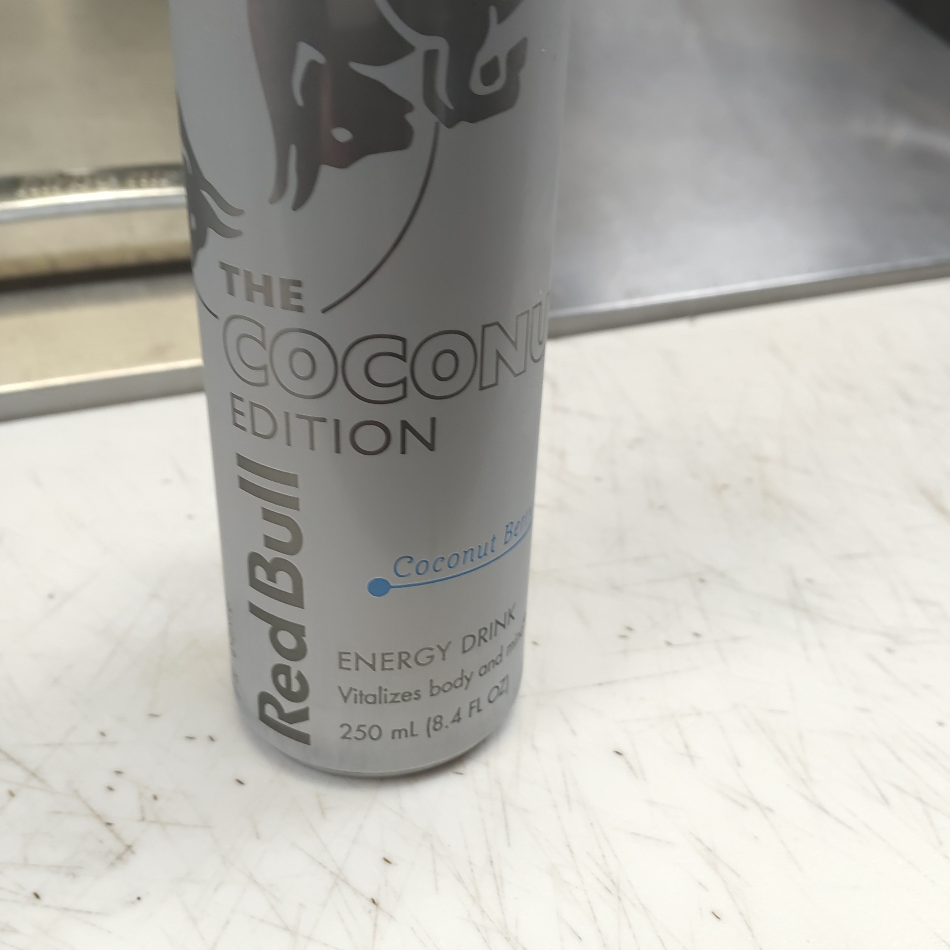 Blue Coconut Red Bull.