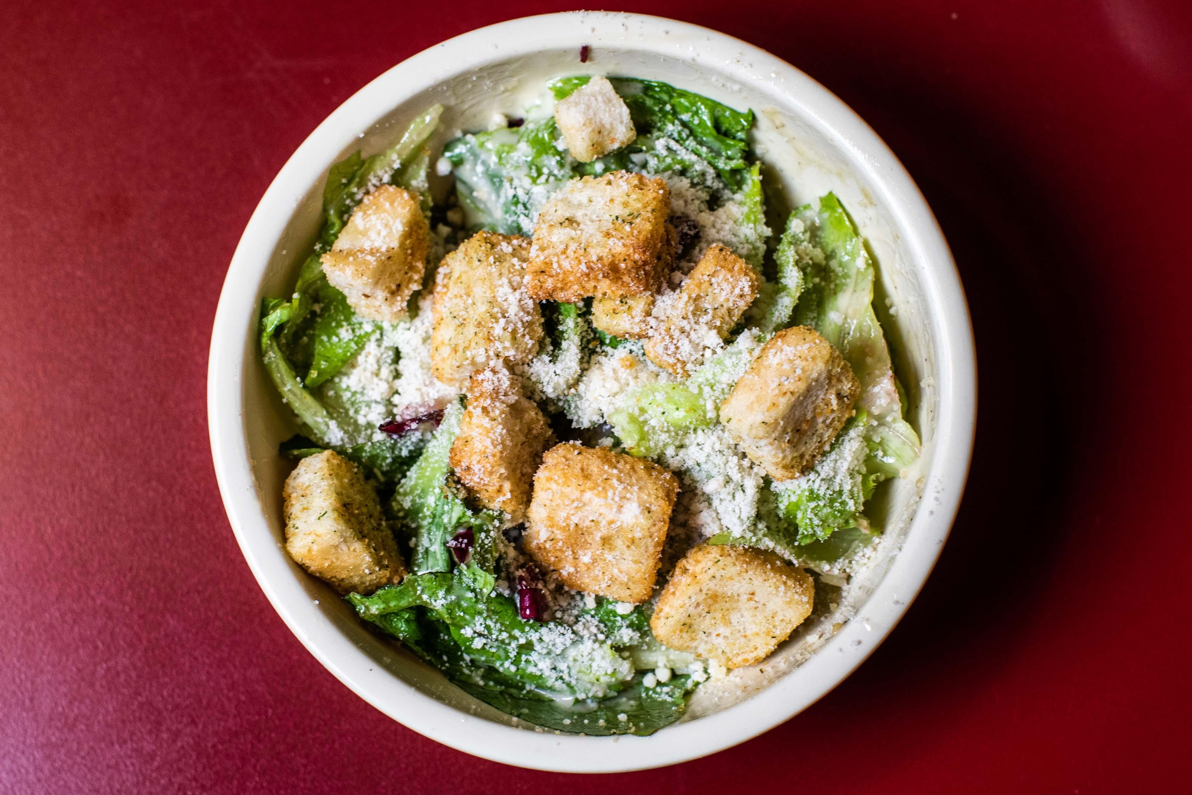 Side Caesar Salad.