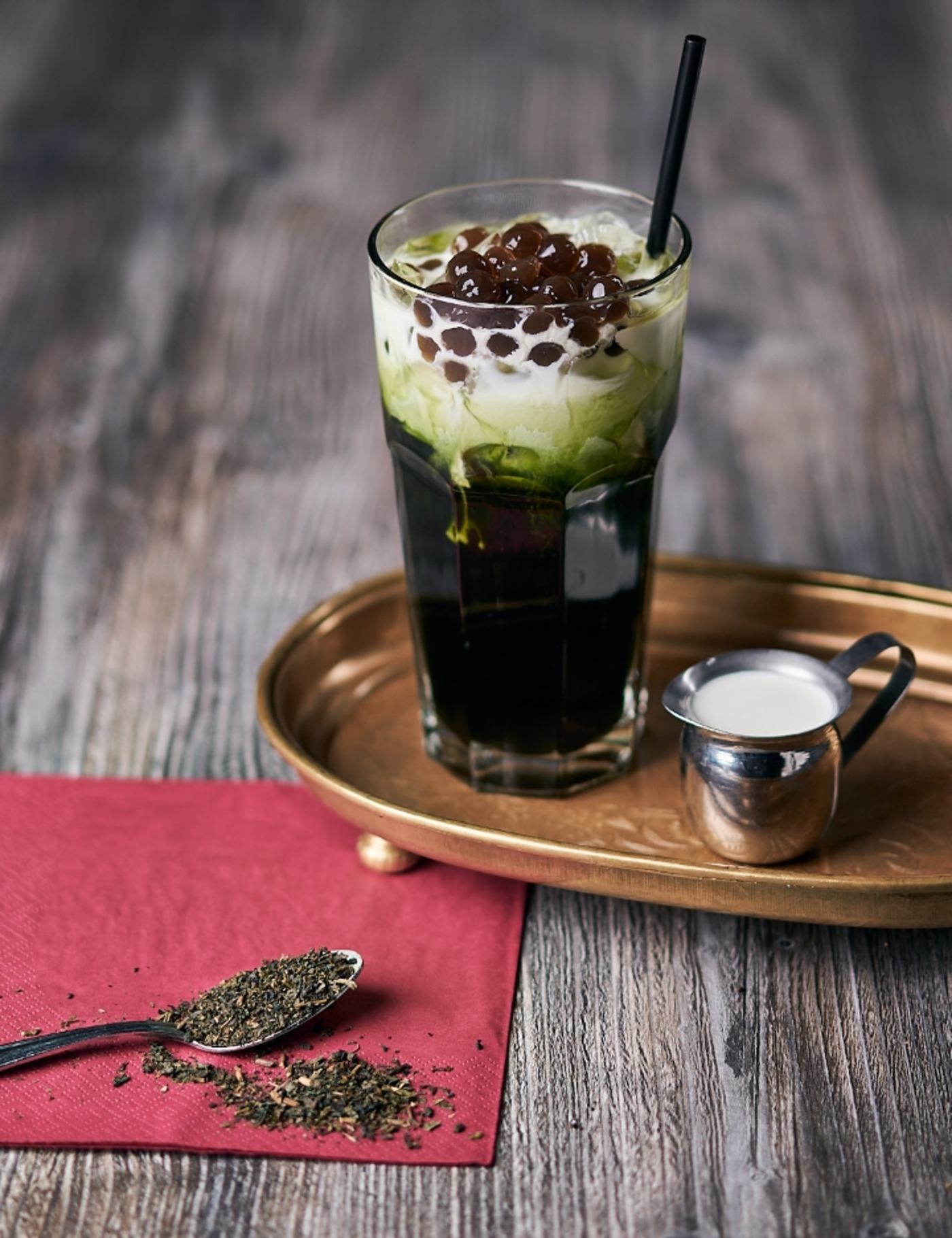 Matcha Green Thai Tea.