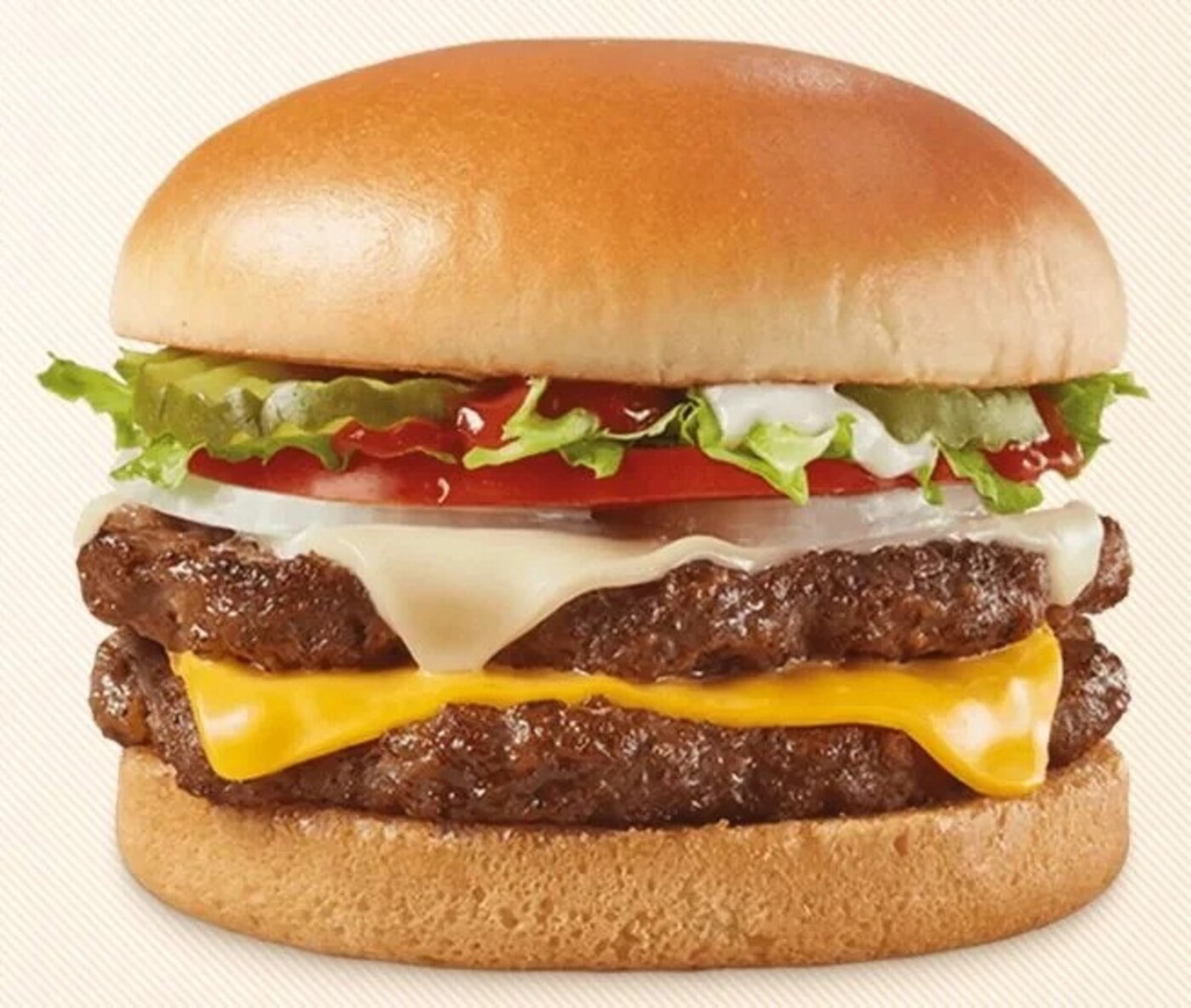 Triple Smash CHEESEBURGER DELUXE.